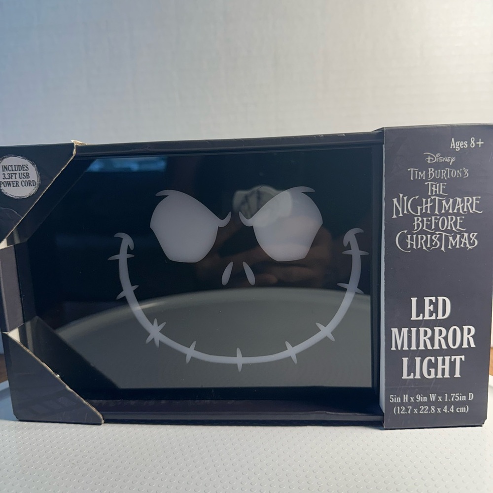 🆕Bundle of Nightmare Before Christmas LED Neon Light & Mirror Light - Picture 7 of 13